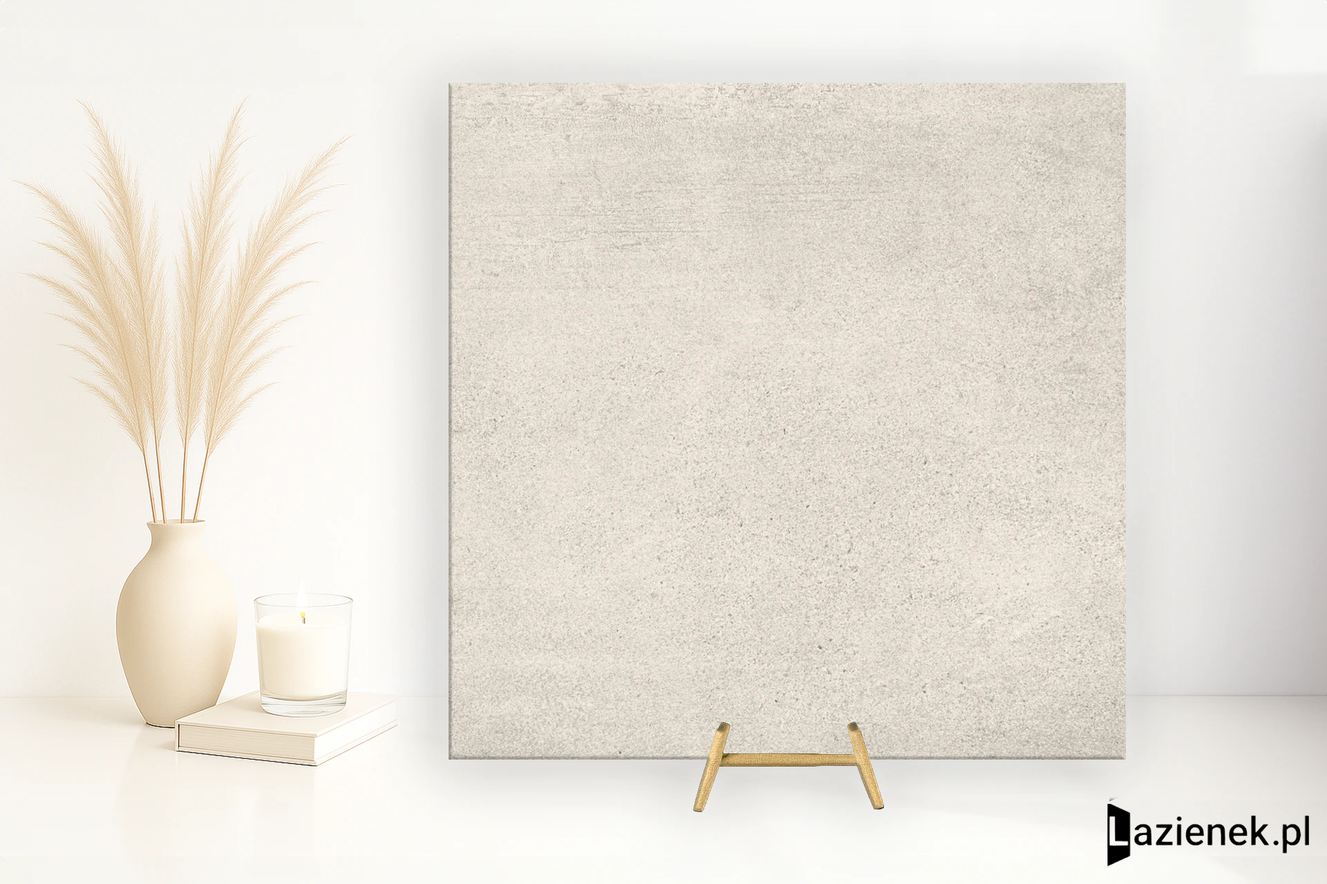 Casalgrande Padana Cemento Rasato Bianco połaczenie mat-poler 60x60 cm gr. 9 mm - płytka rektyfikowana/3740064